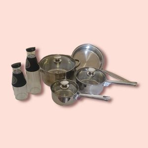 COPY - Stainless Steel Pot & Pans Set